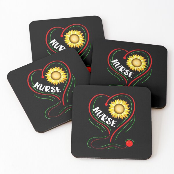 Item preview, Sunflower Love Nurse, Sunflower Nurse Design designed and sold by orangeblue21.