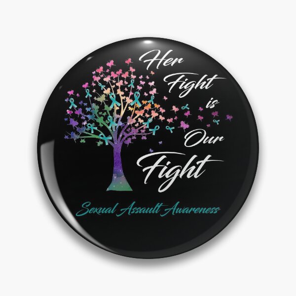 Item preview, Her Fight Is Our Fight Sexual Assault Awareness designed and sold by Gillosina.