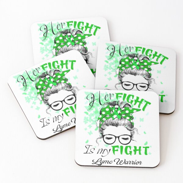 Item preview, Her Fight Is My Fight Lyme Warrior designed and sold by rechardtee.