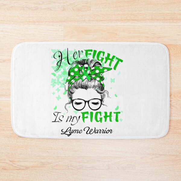 Item preview, Her Fight Is My Fight Lyme Warrior designed and sold by rechardtee.