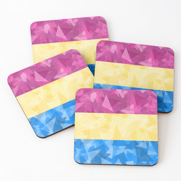 Item preview, Pansexual Pride Shards designed and sold by SchwarzEzri.