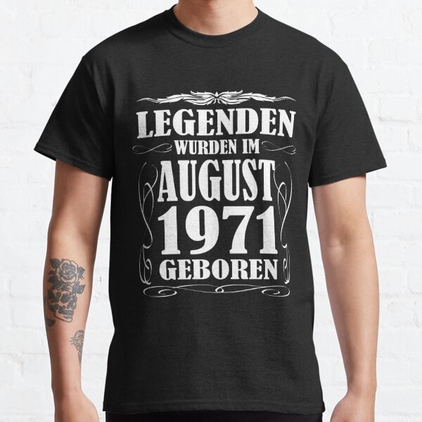 t shirt born in 1971