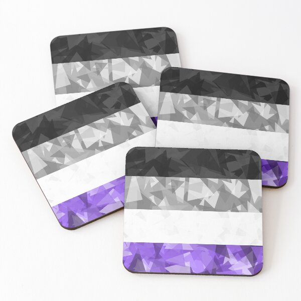 Item preview, Asexual Pride Shards designed and sold by SchwarzEzri.