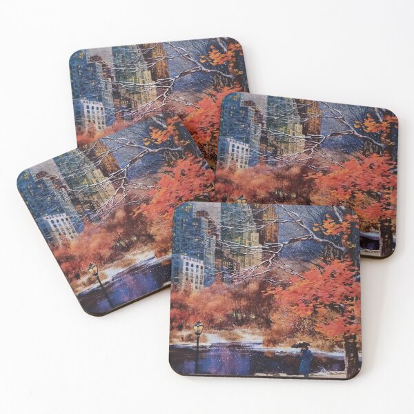 Item preview, Winter in Central Park, Watercolor Manhattan designed and sold by Tamarage.