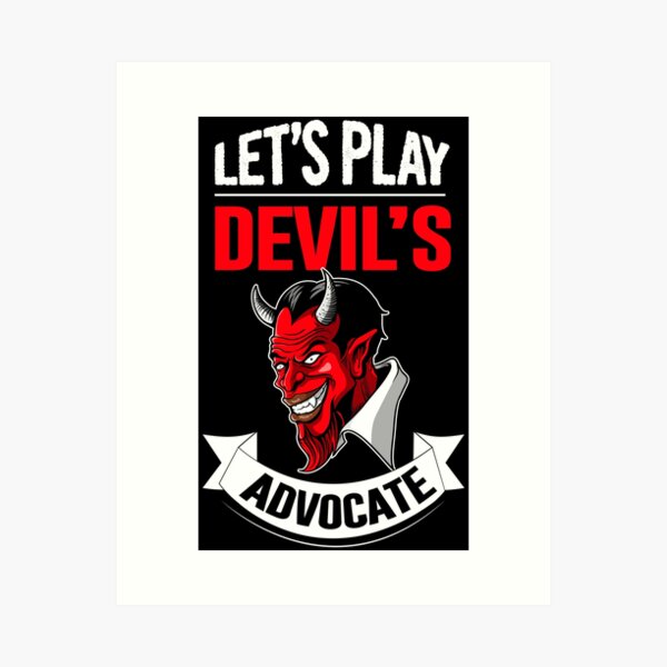 Idiom - To Play Devil's Advocate - Funky English