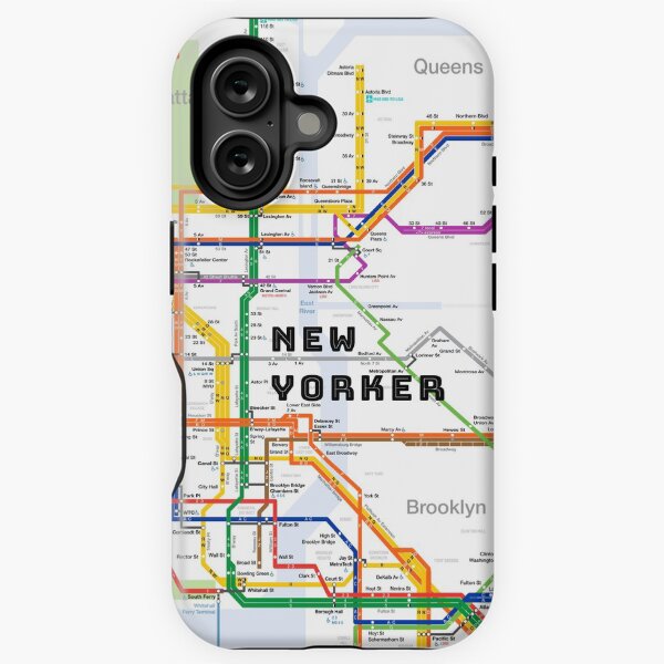 Item preview, New Yorker Subway Map I Love NYC designed and sold by pixeltogs.