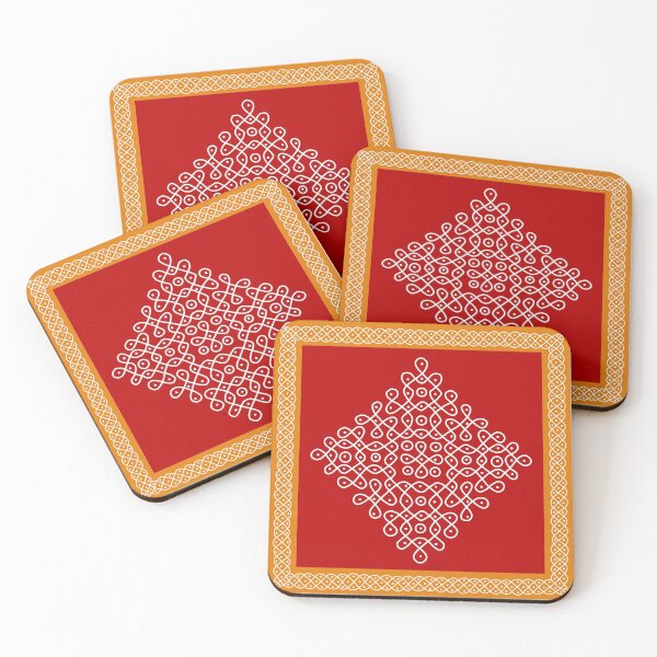 Item preview, Dot Kolam, Rangoli, Indian traditional art designed and sold by HariniArts.