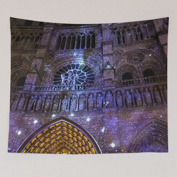 Item preview, Starry Notre Dame designed and sold by raeflower360.
