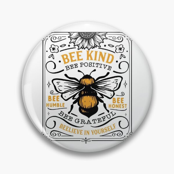 Artikelvorschau, BEE KIND, BEE POSITIVE entworfen und verkauft von Alligatorgod.