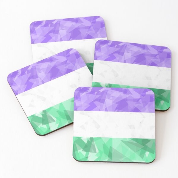 Item preview, Genderqueer Pride Shards designed and sold by SchwarzEzri.