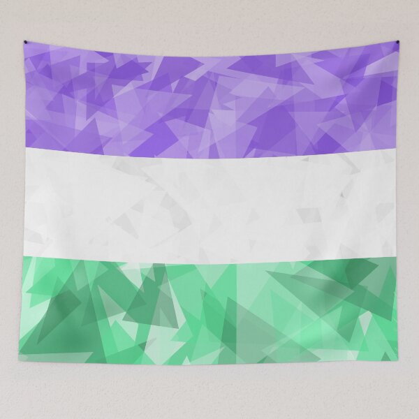Item preview, Genderqueer Pride Shards designed and sold by SchwarzEzri.