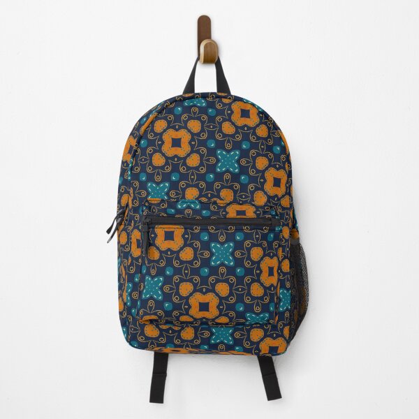 Item preview, Nordic Inspired Blue and Brown Pattern designed and sold by cozycaroline.