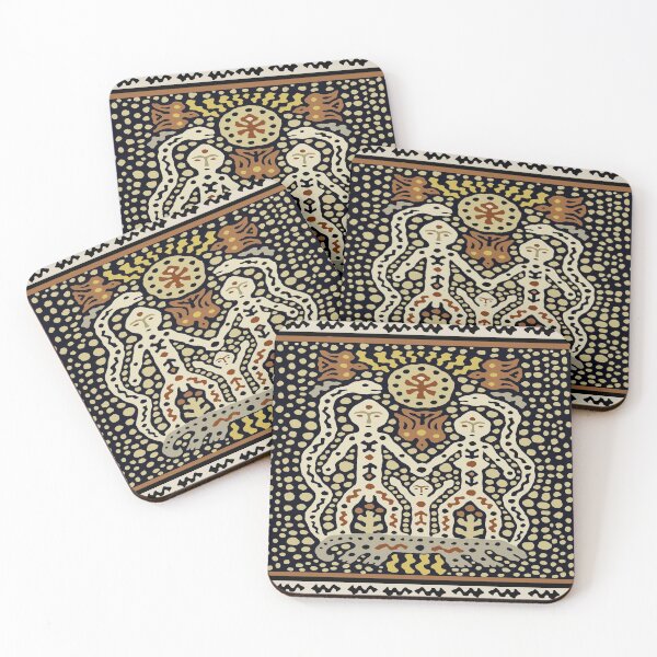 Item preview, Shaman Family Mystical Play Mat designed and sold by Esprit-Mystique.