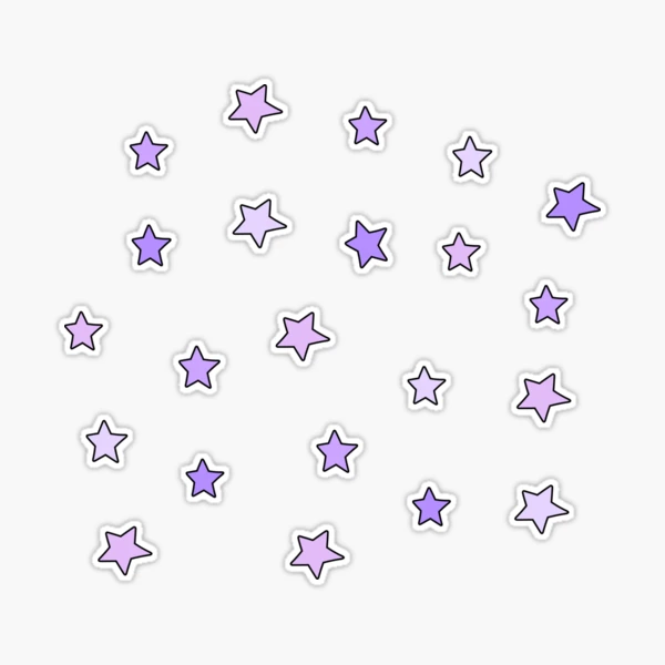 retro mini star pack Sticker for Sale by colleenm2