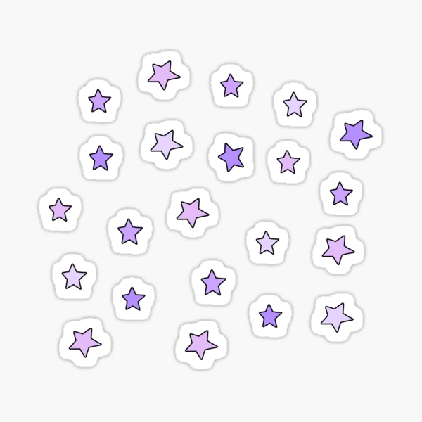 Colorful mini star pack Sticker for Sale by colleenm2