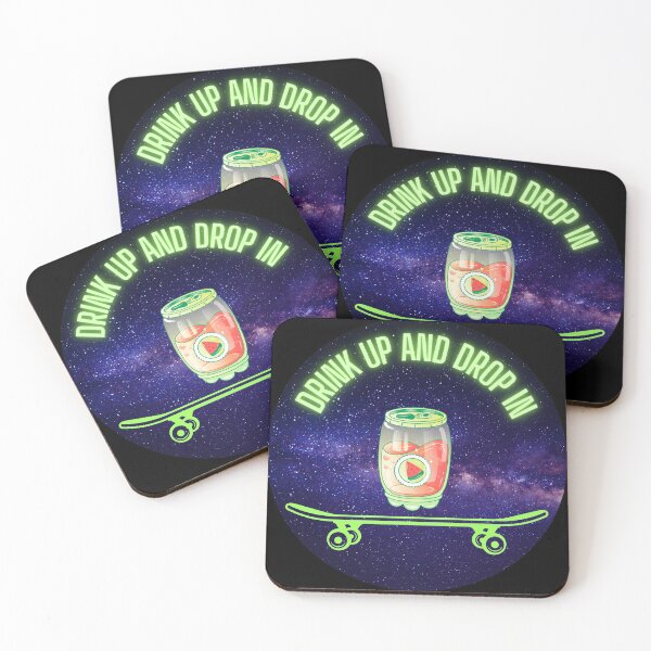 Item preview, Drink up and drop in - Watermelon Juice on Skateboard designed and sold by SkateGalaxy.