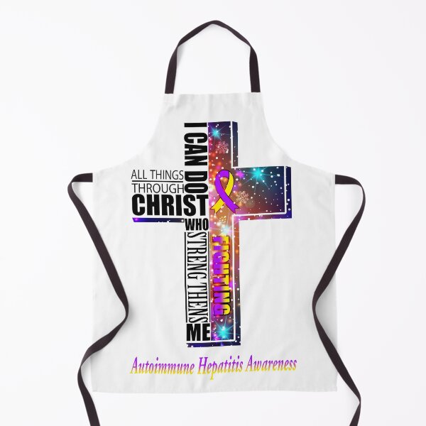 Item preview, I Can Do All Things Through Christ Autoimmune Hepatitis Awareness designed and sold by Brad-FI.