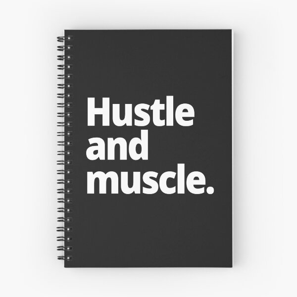 Item preview, Hustle and muscle. designed and sold by WittyChest.