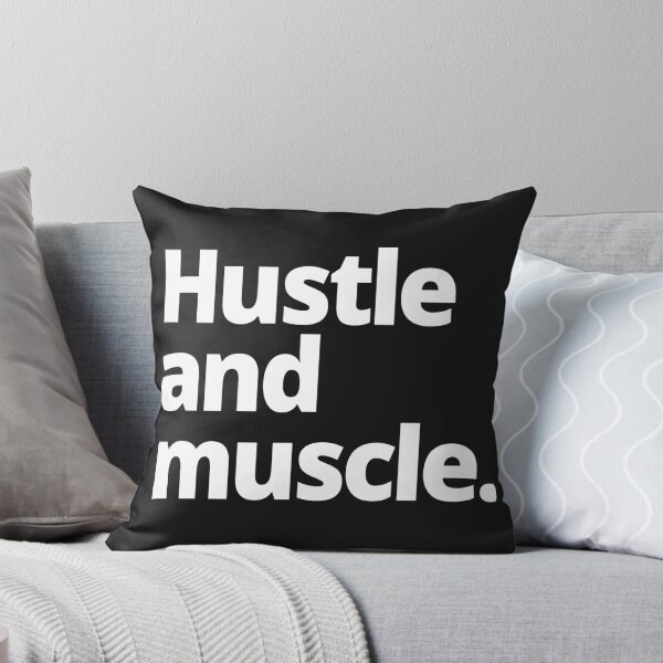 Item preview, Hustle and muscle. designed and sold by WittyChest.