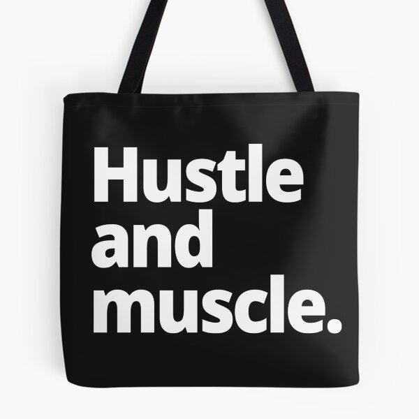 Item preview, Hustle and muscle. designed and sold by WittyChest.