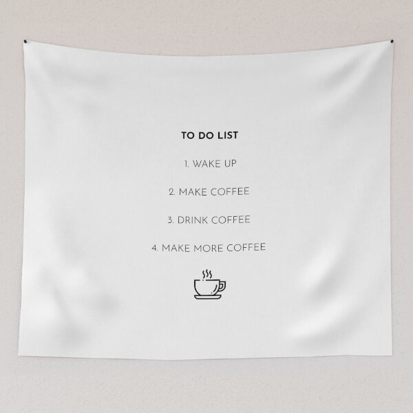 Item preview, To Do List - Coffee designed and sold by annaspoljar.