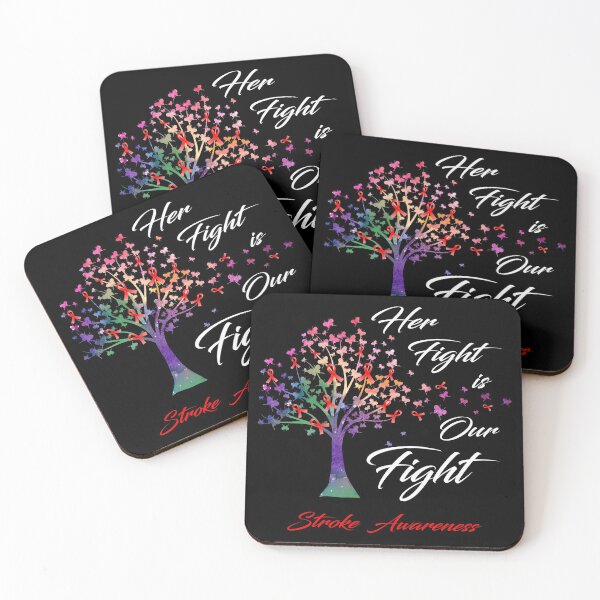 Item preview, Her Fight Is Our Fight Stroke Awareness designed and sold by Gillosina.