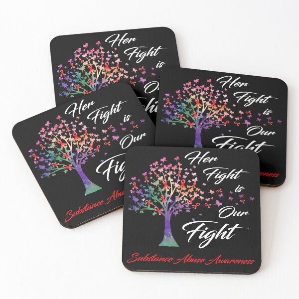 Item preview, Her Fight Is Our Fight Substance Abuse Awareness designed and sold by Gillosina.