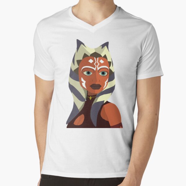 Ahsoka Tano Lekkus Pattern with Fulcrum logo Graphic T-Shirt by Rogue507