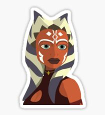 Ahsoka Tano vector art Sticker