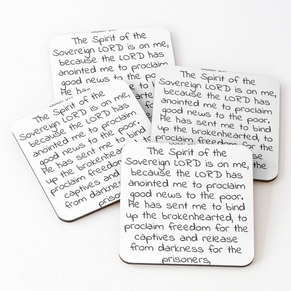 Item preview, Bible verse: Isaiah 61:1 designed and sold by john-3-16.