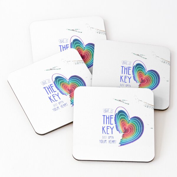 Item preview, love is the key designed and sold by GeeBezz.