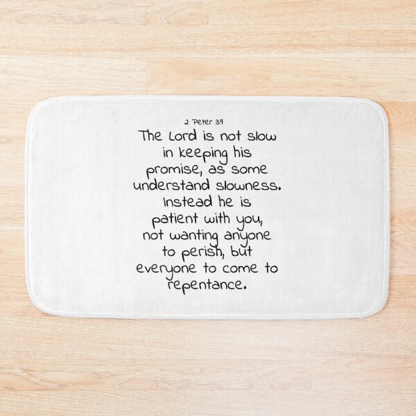 Item preview, Bible verse: 2 Peter 3:9 designed and sold by john-3-16.