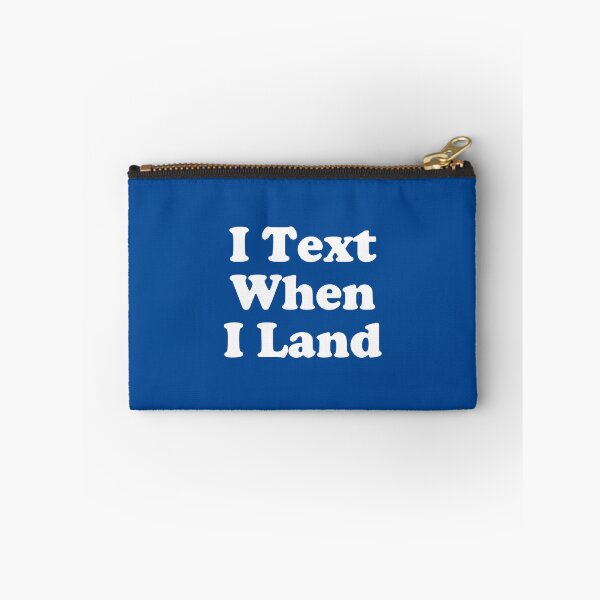 Item preview, I Text When I Land - For Those Addicted To Traveling And Aviation #1 designed and sold by SalahBlt.