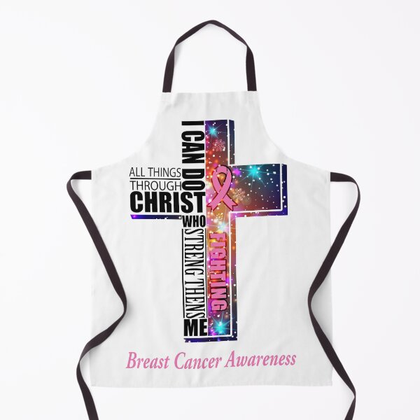 Item preview, I Can Do All Things Through Christ Breast Cancer Awareness designed and sold by Brad-FI.