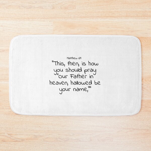 Item preview, Bible verse: Matthew 6:9 designed and sold by john-3-16.