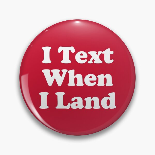 Item preview, I Text When I Land - For Those Addicted To Traveling And Aviation #2 designed and sold by SalahBlt.