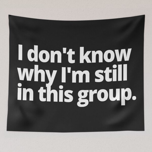 Item preview, I don't know why I'm still in this group. designed and sold by WittyChest.