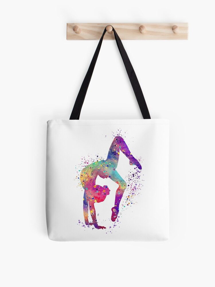 Just A Girl Who Loves Yoga Tote Bag for Yoga Class, Yoga Theme Gifts, –  Jean Burke Studio