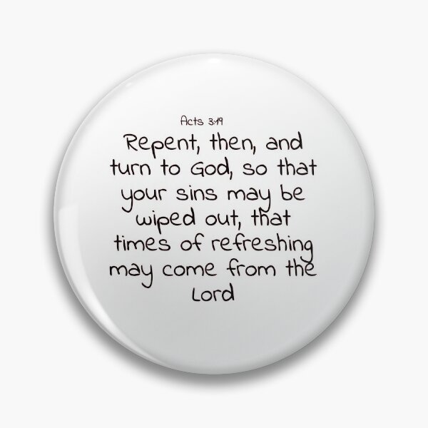 Item preview, Bible verse: Acts 3:19 designed and sold by john-3-16.