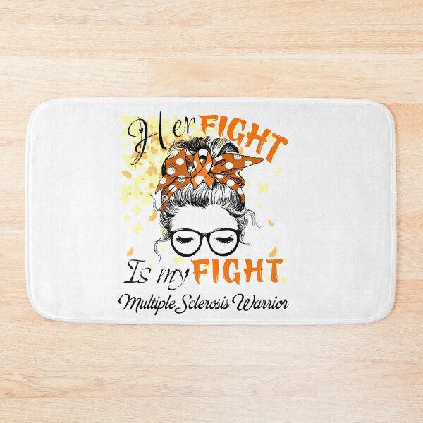 Item preview, Her Fight Is My Fight Multiple Sclerosis Warrior designed and sold by rechardtee.