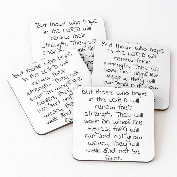 Item preview, Bible verse: Isaiah 40:31 designed and sold by john-3-16.