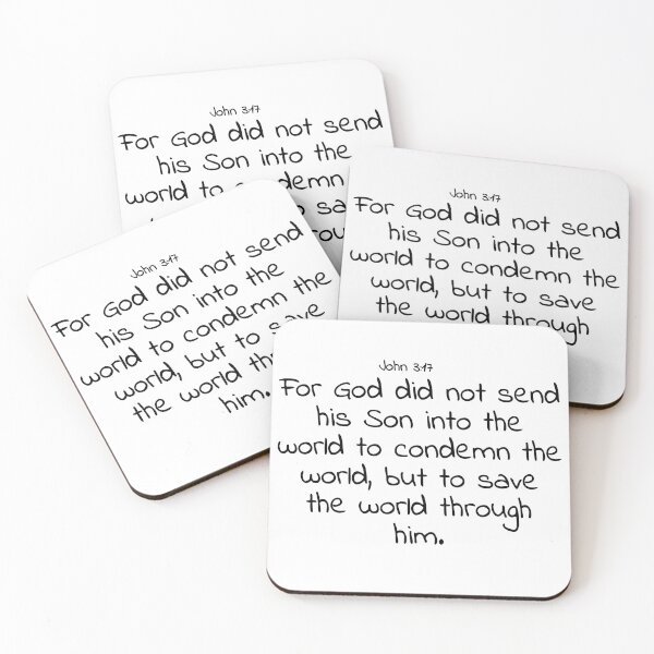 Item preview, Bible verse: John 3:17 designed and sold by john-3-16.