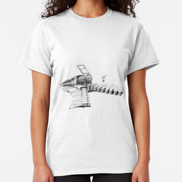 zipper railway Classic T-Shirt