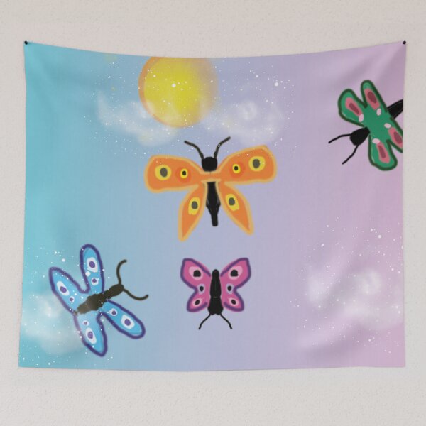 Item preview, Colorful Butterflies  designed and sold by QueenBubbleshop.