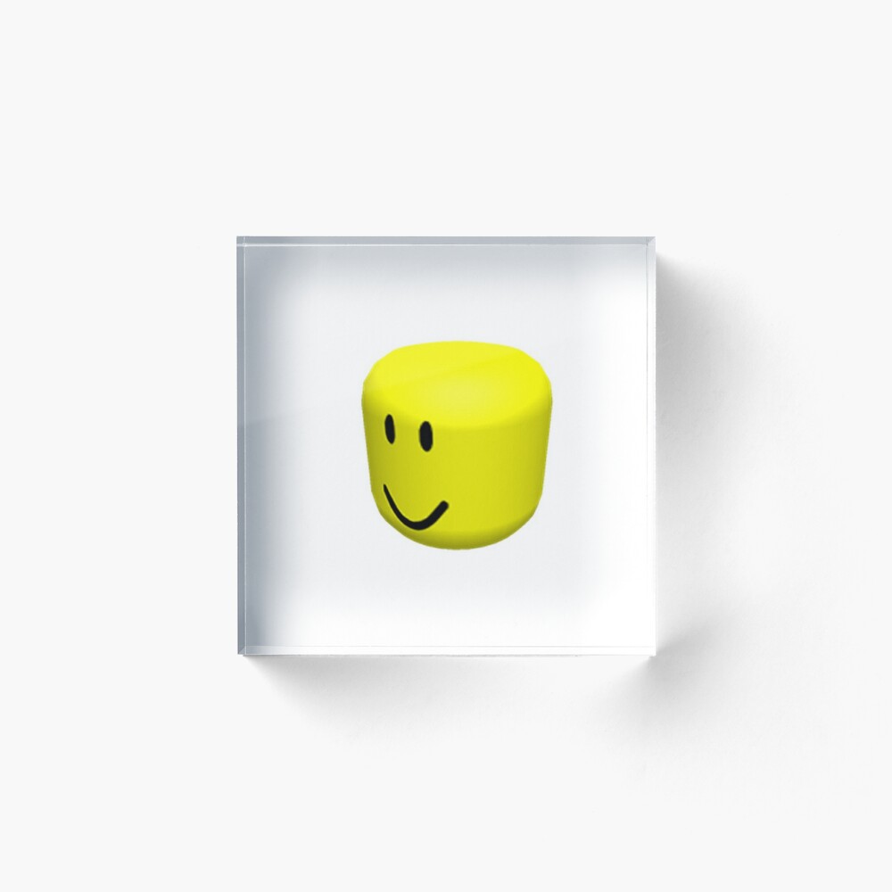 Roblox Noob Head Oof Sticker - Sticker Mania