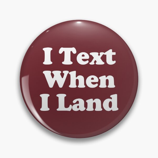 Item preview, I Text When I Land - For Those Addicted To Traveling And Aviation #3 designed and sold by SalahBlt.