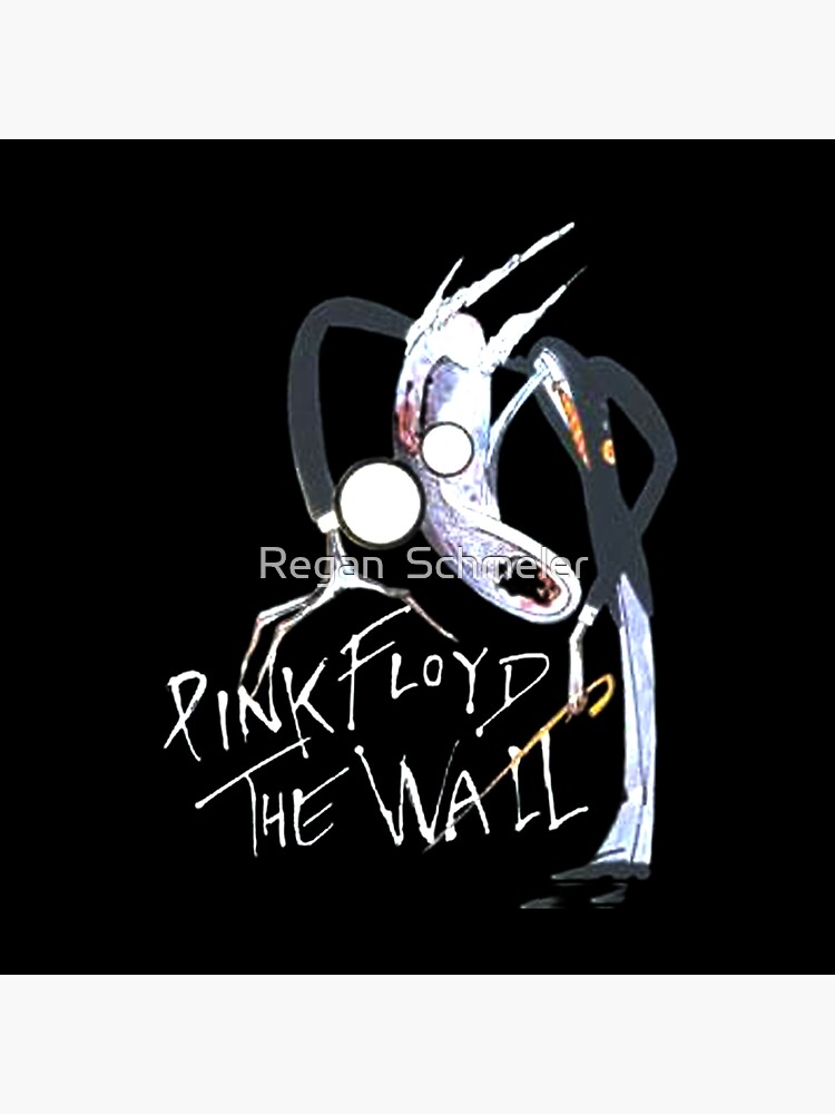 "the wall pink " Sticker for Sale by Redbubble