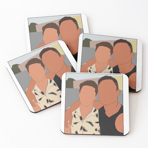 Item preview, Tarlos (Ronen Rubinstein and Rafael Silva) Selfie Digital Drawing designed and sold by Luc @mcfcreyes.
