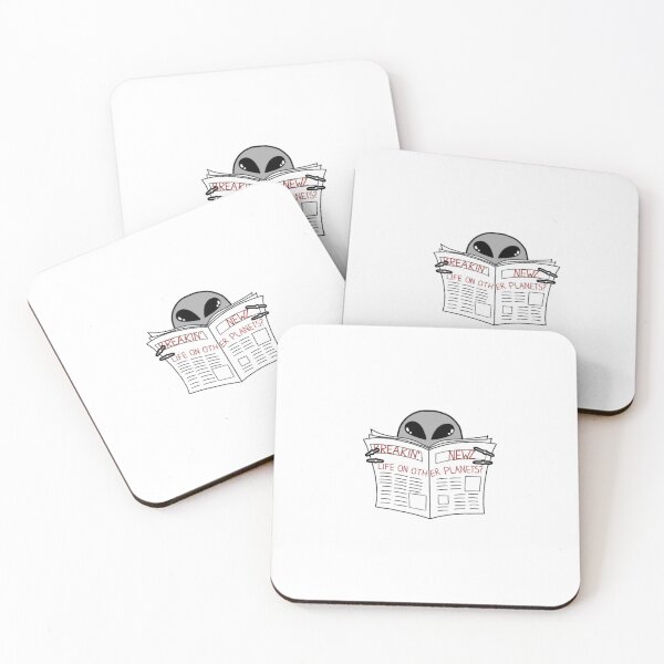 Item preview, ALIEN NEWSPAPER designed and sold by Madisonelgxy.