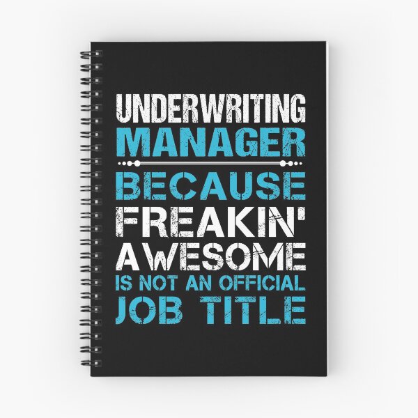 Item preview, Underwriting Manager T Shirt - Freaking Awesome Gift Item Tee designed and sold by allahamher.